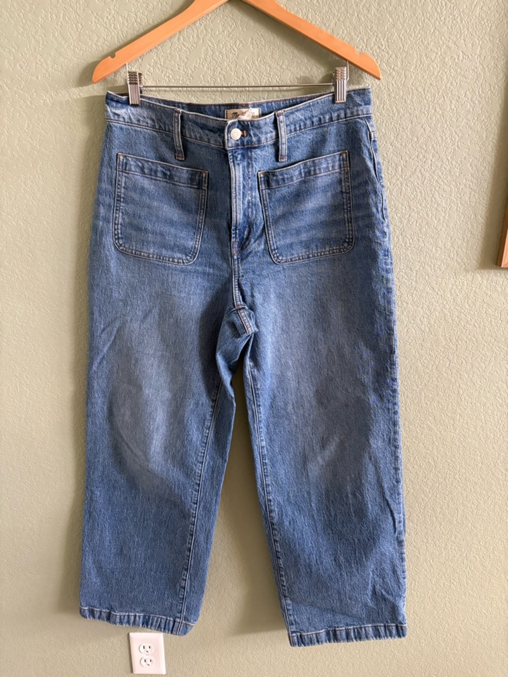 Madewell The Perfect Vintage Wide Leg Jeans 31